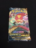 DARKNESS ABLAZE - Factory Sealed 10 Card Booster Pack - POKEMON - VMAX Charizard?