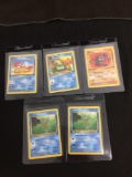 WOW Lot of 5 Vintage 1st Edition Pokemon Cards from AMAZING COLLECTION