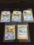 WOW Lot of 5 Vintage 1st Edition Pokemon Cards from AMAZING COLLECTION