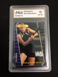 FGA Graded 2000 Edge ANNA KOURNIKOVA Tennis Rookie Card - Gem Mint 10