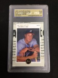 USA Graded 2000 Just Stuff GABE KAPLER Autograph ROOKIE Baseball Card - Mint 9