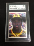 SGC Graded 1984 Donruss TONY GWYNN Padres 2nd Year Baseball Card - NM-MT 8