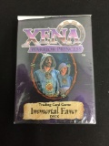 Sealed Xena Warrior Princess Trading Card Game Immortal Favor Starter Deck from Estate