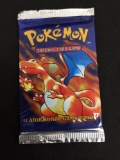 WOW SEALED Pokemon BASE SET ENGLISH Unlimited Booster Pack from AMAZING Collection