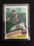 1985 Topps #760 NOLAN RYAN Astros Vintage Baseball Card