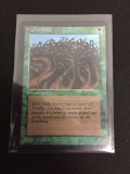 Magic the Gathering WALL OF WOOD Vintage ALPHA Trading Card