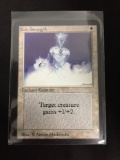 Magic the Gathering HOLY STRENGTH Vintage ALPHA Trading Card