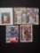 Sports card lot of 5