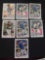 Baseball rc card lot of 7