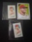 Mike Trou card lot of 3