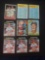 Vintage card lot of 9