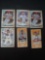 Sports card lot of 6