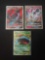 Pokemon rare card lot of 3