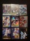 Sports card lot of 9