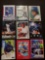 Sports card lot of 9