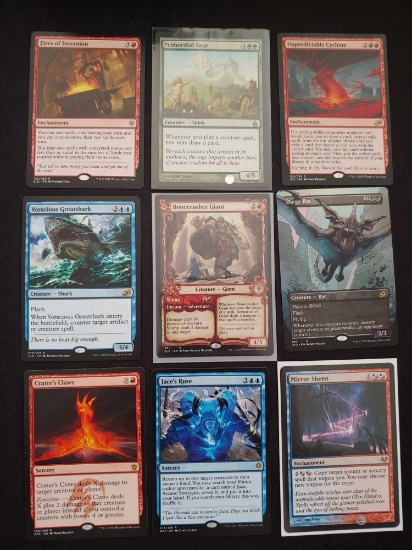 Mtg rare lot of 9