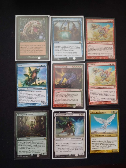 Mtg rare lot of 9