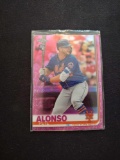 Topps Chrome Pete Alonso rc refractor