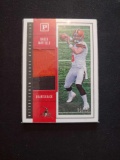 Baker Mayfield #8/25 jersey card