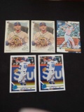 Jeff McNeil Rc lot of 5