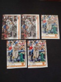 Jeff McNeil Rc lot of 5