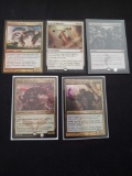 Mtg mythic lot of 5 two foil