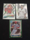 Baseball rookie lot of 3