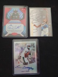 Autograph lot of 3