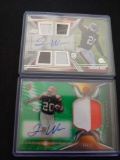 Auto & jersey lot of 2