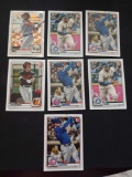 Baseball rc card lot of 7