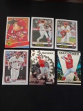 Mike Trout lot of 6