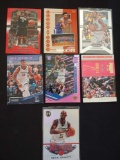 Basketball card lot of 7