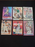 Baseball Refractor lot of 6