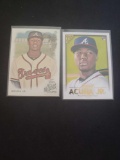 Ronald Acuna Jr Rc lot of 2