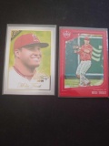 Mike Trout card lot of 2