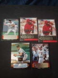 Star player card lot of 5