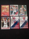 Mike Trout lot of 6