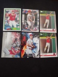 Mike Trout lot of 6