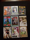 Sports card lot of 9