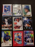 Sports card lot of 9