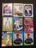 Sports card lot of 9