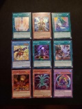 Yugioh rare holo and other lot of 9