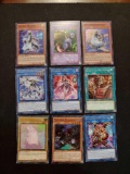 Yugioh rare holo and other lot of 9