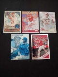 Mike Trout lot of 5