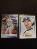 Gleyber Torres rookie lot of 2