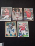 Mike Trout lot of 5