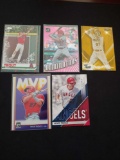 Mike Trout lot of 5