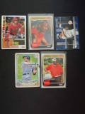 Sports card lot of 5