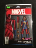 Ms Marvel #1 Variant Edition Comic Book from Amazing Collection