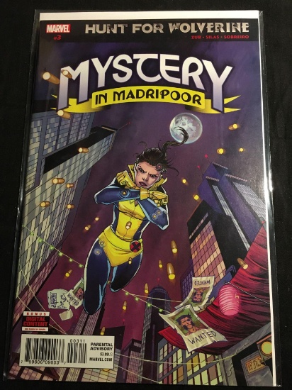 Hunt For Wolverine Mystery In Madripoor #3 Comic Book from Amazing Collection
